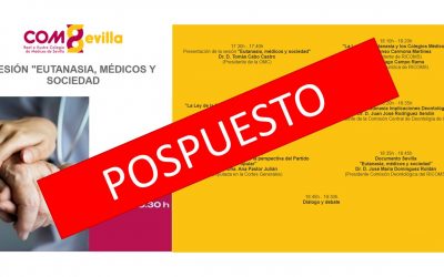 Sesión «Eutanasia, médicos y sociedad» POSPUESTA