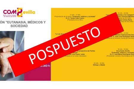 Sesión «Eutanasia, médicos y sociedad» POSPUESTA