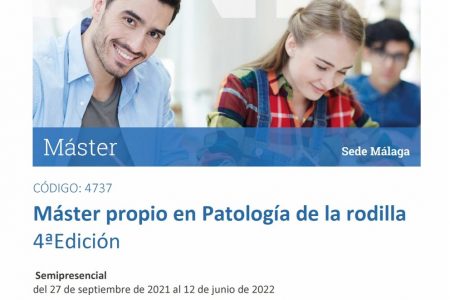 Máster propio en Patología de la Rodilla (4ª edición)