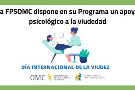 La Fundación para la Protección Social de la OMC pone en marcha un apoyo psicológico a la viudedad