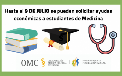 La FPSOMC amplía al viernes 9 de julio el plazo para solicitar las ayudas económicas a estudiantes de Medicina