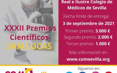 El RICOMS convoca la XXXII edición de los Premios Científicos «San Lucas»