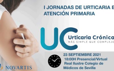 Las ‘I Jornadas de Urticaria en Atención Primaria’ tendrán lugar el 23 de septiembre
