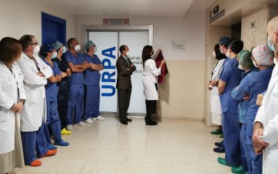 El Hospital de Valme dedica un homenaje póstumo al que fuera jefe de sección de Anestesiología, Dr. Fernando Caba, fallecido durante la pandemia