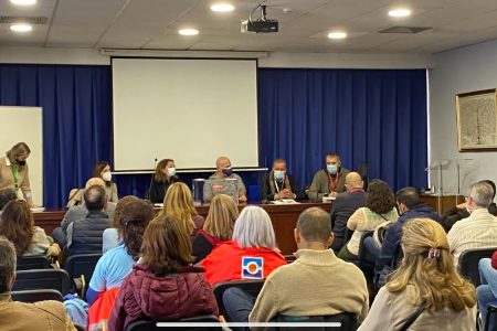 Reunión de profesionales del SUAP