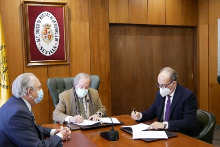 Firma de Convenio entre el Colegio de Médicos de Sevilla y la Universidad Loyola de Sevilla