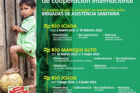 Vacante médico en proyecto de voluntariado internacional