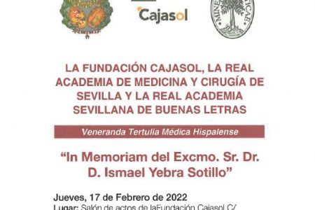 Acto “In memoriam” del Dr. Ismael Yebra Sotillo