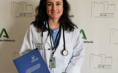 La residente de Medicina Intensiva del Hospital de Valme, Isabel  Gutiérrez Morales, logra doctorarse antes de finalizar su formación MIR