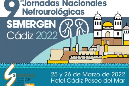 Cádiz acoge las 9ª Jornadas Nacionales de Nefrourología de SEMERGEN 2022 en marzo
