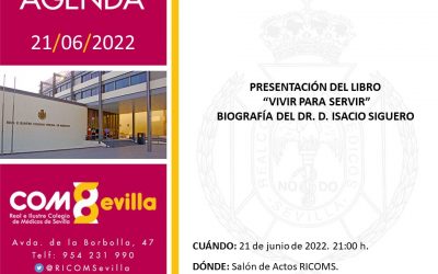 Presentación del libro biográfico «Vivir para servir» del Dr. Isacio Siguero Zurdo
