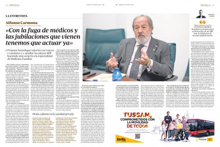 «Con la fuga de médicos y las jubilaciones que vienen tenemos que actuar ya»