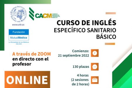Nueva edición del curso de Inglés específico Sanitario