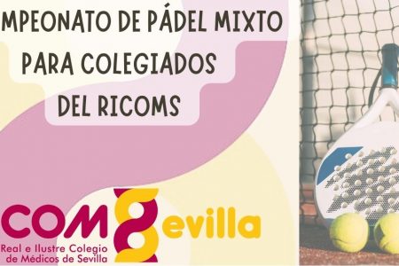 Cuadro de juego del I Campeonato de Pádel Mixto del RICOMS
