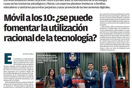 Móvil a los 10: ¿se puede fomentar la utilización racional de la tecnología?