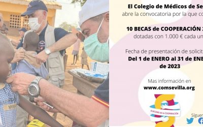 El Colegio de Médicos convoca nuevas becas para proyectos de Cooperación Internacional
