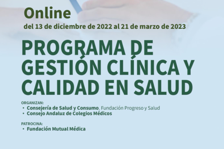 PROGRAMA GESTIÓN CLÍNICA Y CALIDAD EN SALUD, patrocinado por Fundación Mutual Médica