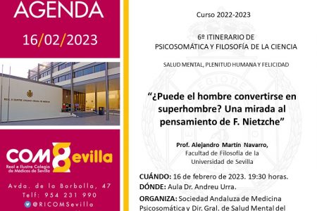 6º Itinerario de Psicosomática y Filosofía de la Ciencia: ¿Puede el hombre convertirse en superhombre? Una mirada al pensamiento de F. Nietzche