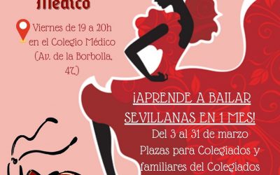 Curso intensivo de sevillanas en el Colegio de Médicos