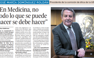 Entrevista al presidente de la Comisión Nacional de Ética y Deontología Médica