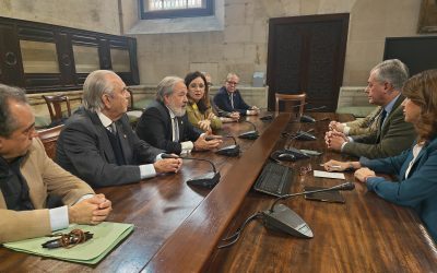 Visita institucional del RICOMS al alcalde de Sevilla