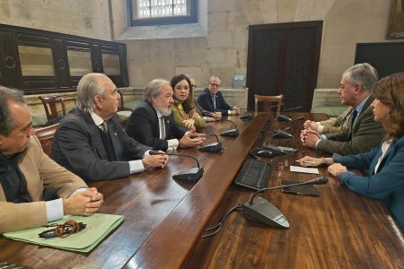 Visita institucional del RICOMS al alcalde de Sevilla