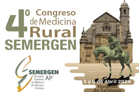 El 4º Congreso de Medicina Rural SEMERGEN tendrá lugar en Úbeda (Jaén) los días 5 y 6 de abril