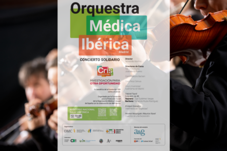 El 12 de mayo la FPSOMC y la Orquesta Médica Ibérica organizan un concierto solidario para la Fundación Cris contra el Cáncer