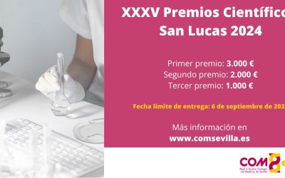 El Colegio de Médicos de Sevilla convoca la XXXV Edición de sus Premios San Lucas