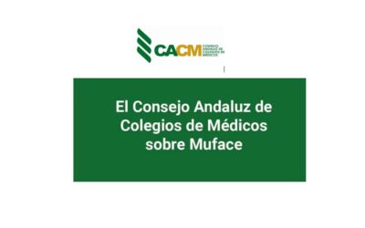El Consejo Andaluz de Colegios de Médicos sobre Muface