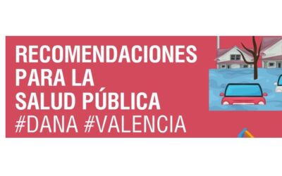Recomendaciones para la salud pública #DANA #VALENCIA
