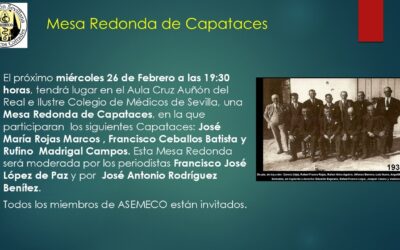 ASEMECO anima la precuaresma con una mesa redonda de capataces