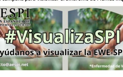 Campaña de AESPI para visibilizar la enfermedad de Willis-Ekbom (EWE) o Síndrome de Piernas Inquietas (SPI)