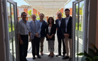 Visita institucional del Colegio de Médicos de Sevilla a la Casa Ronald McDonald
