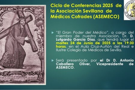«El Gran Poder del Médico», conferencia del Dr. Lutgardo García Díaz organizada por ASEMECO