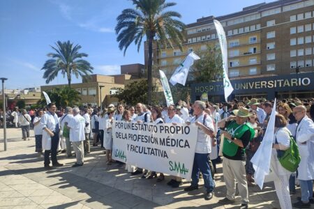 El Colegio de Médicos de Sevilla participa en la huelga contra el Proyecto de Estatuto Marco