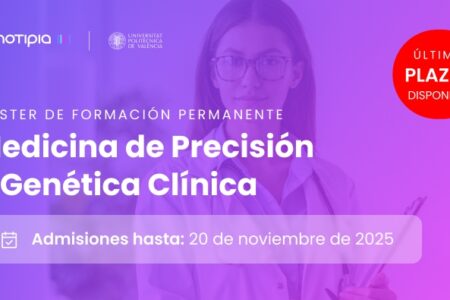 Últimas plazas para el Máster en Medicina de Precisión y Genética Clínica – Descuento exclusivo para colegiados/as