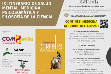 9º Itinerario  de Salud Mental, Medicina Psicosomática y Filosofía de la Ciencia: «Confines. Medicina al borde del abismo»