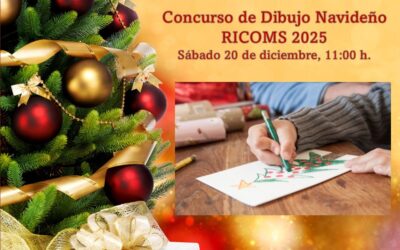 El 20 de diciembre, Concurso Navideño de Dibujo y Fiesta Infantil del RICOMS 2025