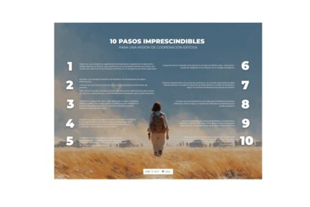 La FCOMCI elabora un documento con los 10 pasos a seguir para realizar una misión de cooperación exitosa