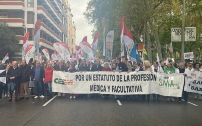 El éxito de la huelga de CESM y SMA fuerza al ministerio a desbloquear la negociación del borrador del Estatuto Marco