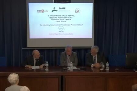 Sesión del 9º Itinerario de Salud Mental, Medicina Psicosomática y Filosofía de la Ciencia: La relación y la curación en Fisiterapia Psicosomática