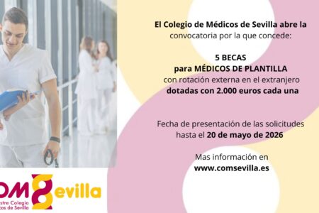 Convocatoria de becas para médicos de plantilla que vayan a realizar una ampliación de estudios en el extranjero