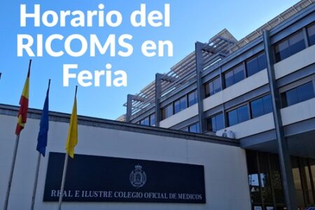 Horario de la sede colegial durante la semana de Feria 2026