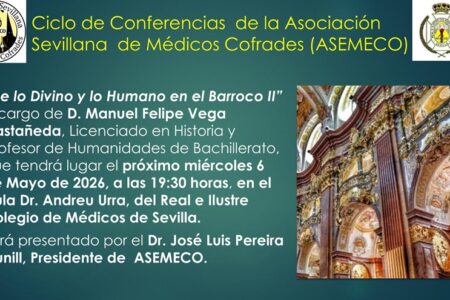 «De lo divino a lo humano en el Barroco II», nueva conferencia de ASEMECO