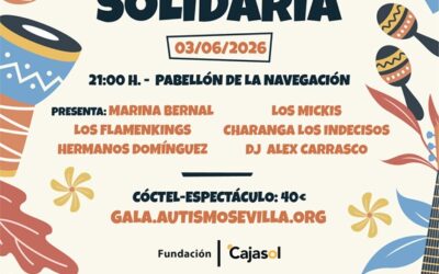 Autismo Sevilla celebra su XXVI Gala Solidaria el próximo 3 de junio en el Pabellón de la Navegación
