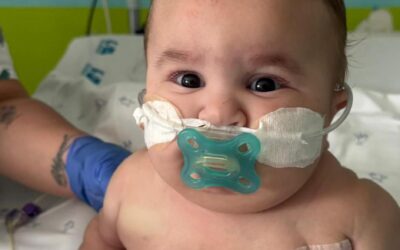 Íñigo, el bebé cordobés que desafía una grave agenesia renal bilateral y espera un trasplante